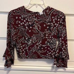 Size S - floral blouse